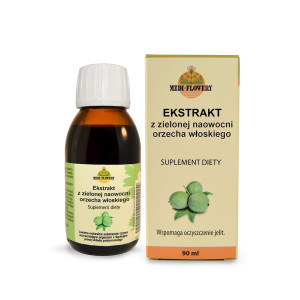 Medi-Frowery Ekstrakt z zielonej naowocni orzecha włoskiego 90ml - Studio Zielarskie