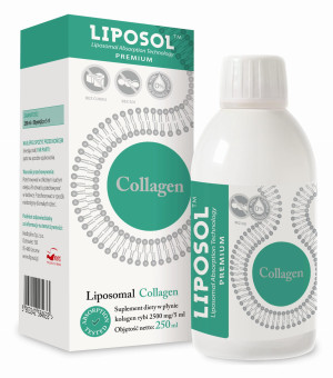 Aliness Liposol Liposomalny Collagen rybi 250ml - Studio Zielarskie