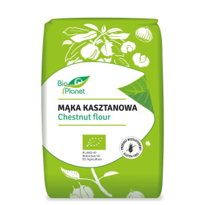 BIO PLANET Mąka kasztanowa Bezglutenowa Bio 250 g - Studio Zielarskie