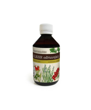 Herbarium św. Franciszka Franciszkański Eliksir Odtruwający 250ml - Studio Zielarskie