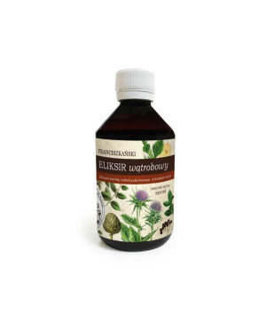 Herbarium św. Franciszka Franciszkański Eliksir Wątrobowy 250ml - Studio Zielarskie