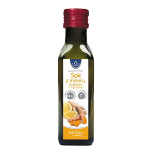Oleofarm Sok z imbiru, kurkumy i cytryny z witaminą C 100 ml - Studio Zielarskie