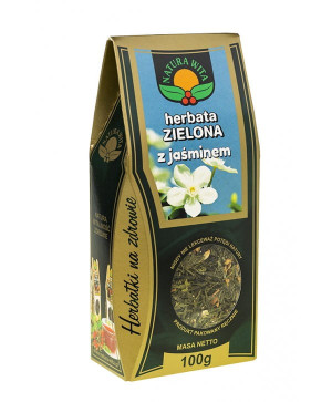 NATURA WITA Herbata zielona z jaśminem 100 g - Studio Zielarskie