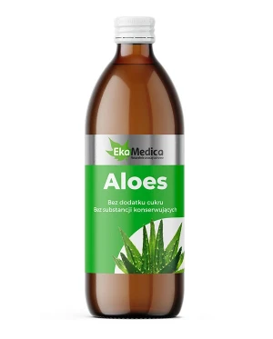 EKA MEDICA Aloes sok 500ml - Studio Zielarskie