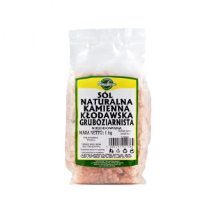 Sól Kamiena Kłodawa Gruboziarnista Niejodowana 1kg Smakosz - Studio Zielarskie