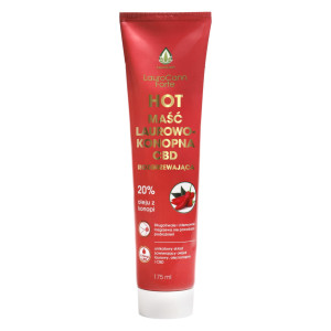 Laurocann Forte Hot Maść Laurowo-Konopna Rozgrzewająca 175 ml - Studio Zielarskie