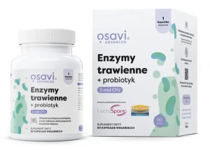 Osavi Enzymy Trawienne + Probiotyk 60 kapsułek - Studio Zielarskie