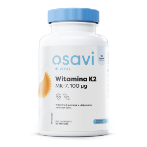 Osavi Witamina K2 MK-7 100mcg 120 kapsułek - Studio Zielarskie