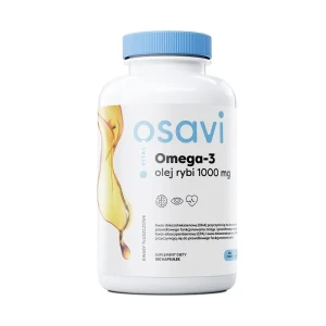 Osavi Omega-3 cytryna olej rybi 1000g 180 kapsułek - Studio Zielarskie