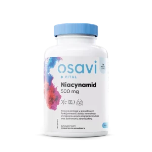 Osavi Niacynamid 500mg 120 kapsułek - Studio Zielarskie