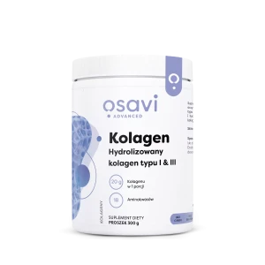 Osavi Hydrolizowany Kolagen typu I i III 300g - Studio Zielarskie