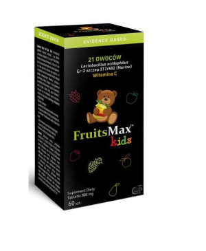 Narum FruitsMax Kids 60 tabletek - Studio Zielarskie