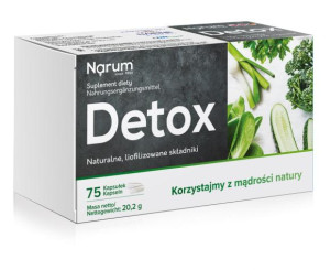 Narum Detox 75 kapsułek - Studio Zielarskie
