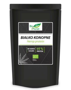BIO PLANET Białko konopne BIO 150g - Studio Zielarskie