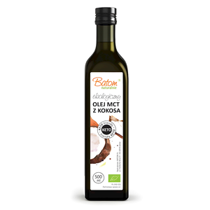 BATOM Olej kokosowy MCT 500ml - Studio Zielarskie