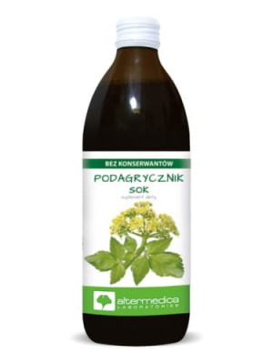 ALTER MEDICA Podagrycznik Sok 500 ml - Studio Zielarskie