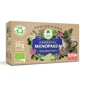 DARY NATURY Herbatka Menopauza EKO 25x2g - Studio Zielarskie