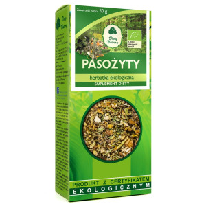 zioła na oczyszczanie. Herbatka pasożyty EKO 50g - DARY NATURY