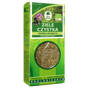 Zioła na Odporność. Czystek (suplement) EKO 50g DARY NATURY