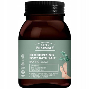 GREEN PHARMACY Dezodorująca sól do stóp 400 g - Studio Zielarskie
