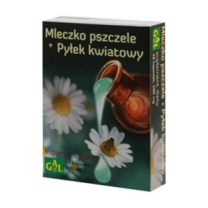 GAL Mleczko pszczele + pyłek kwiatowy 48 kapsułek - Studio Zielarskie