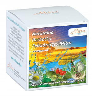 MITRA Naturalna herbatka pobudzająca 30 saszetek - Studio Zielarskie
