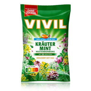 VIVILE Cukierki ziołowe bez cukru 120 g - Studio Zielarskie