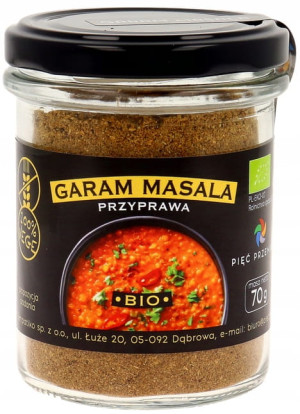 PIĘĆ PRZEMIAN Przyprawa Garam masala 70 g - Studio Zielarskie