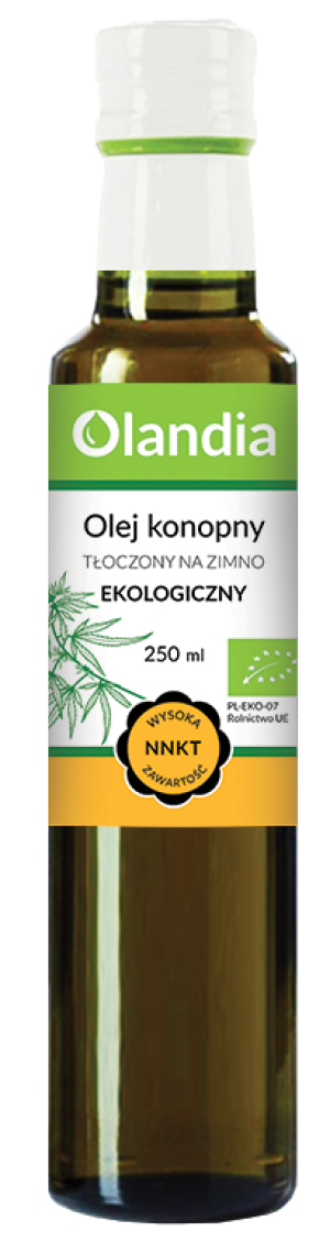 Olej Konopy tłoczony na zimno 250ml - Studio Zielarskie