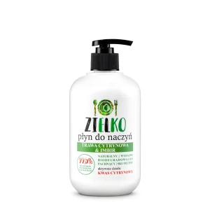 Zielko Płyn do naczyń trawa cytrynowa imbir 500ml - Studio Zielarskie
