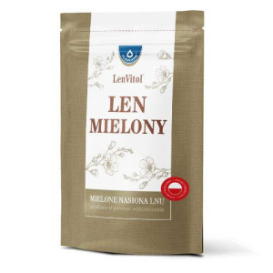 Oleofarm Len mielony (siemię lniane) 450g - Studio Zielarskie