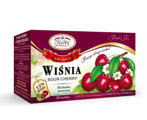 MALWA Herbata Wiśniowa 20 saszetek - Studio Zielarskie