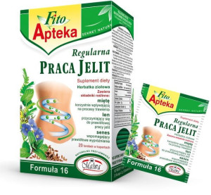 MALWA Regularna praca jelit 20 saszetek - Studio Zielarskie