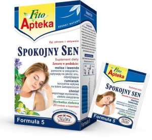 MALWA Fitoapteka Spokojny sen 20 saszetek - Studio Zielarskie