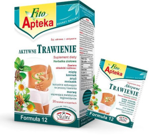 Zioła na jelita. MALWA Fitoapteka Trawienie 20 saszetek