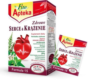 MALWA FITOAPTEKA Serce, krążenie 20 saszetek - Studio Zielarskie