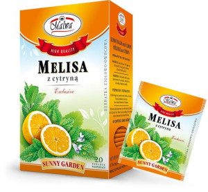 MALWA Melisa z cytryną 20 saszetek - Studio Zielarskie