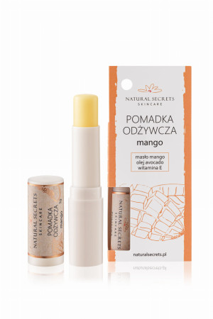 NATURAL SECRETS Pomadka mango 3,5G - Studio Zielarskie