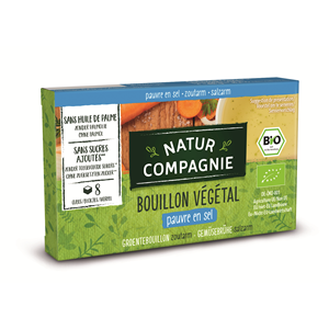 NATUR COMPAGNIE Bulion kostki warzywne 68g (8x8,5g) - Studio Zielarskie