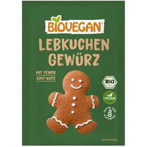 BIOVEGAN Przyprawa do pierników Bez glutenu 15g - Studio Zielarskie