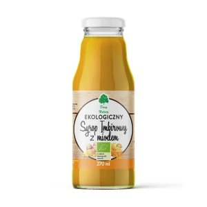 DARY NATURY Syrop Imbirowy z miodem EKO 270ml - Studio Zielarskie