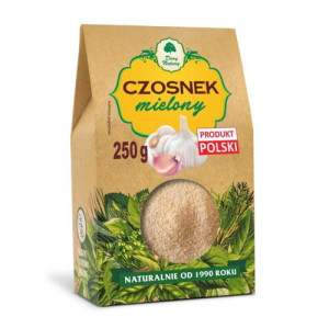 DARY NATURY Czosnek mielony 250g - Studio Zielarskie