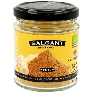 5 PRZEMIAN Galgant mielony bezglutenowy BIO 70g - Studio Zielarskie