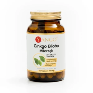 YANGO Ginko Biloba ekstrakt 90 kapsułek - Studio Zielarskie