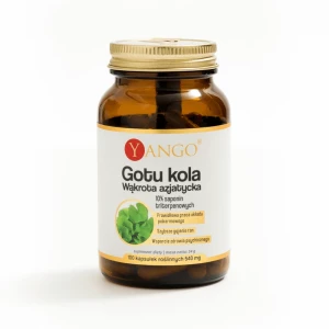 YANGO Gotu Kola 450mg 100 kapsułek - Studio Zielarskie