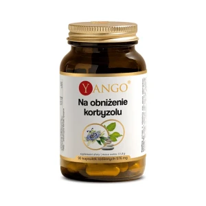 YANGO Na Obniżenie Kortyzolu 90 kapsułek - Studio Zielarskie