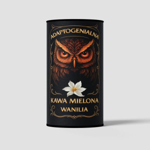 ADAPTOGENIALNA Kawa mielona WANILIA 100g - Studio Zielarskie