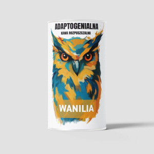ADAPTOGENIALNA Kawa rozpuszczalna 100g WANILIA - Studio Zielarskie