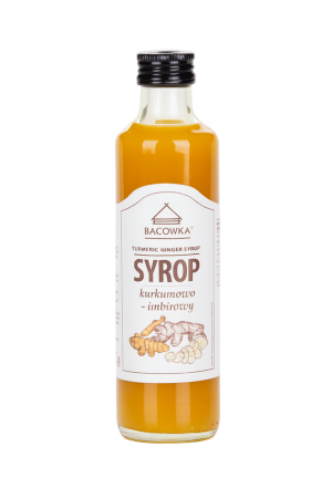 BACÓWKA Syrop kurkumowo-imbirowy 50ml - Studio Zielarskie
