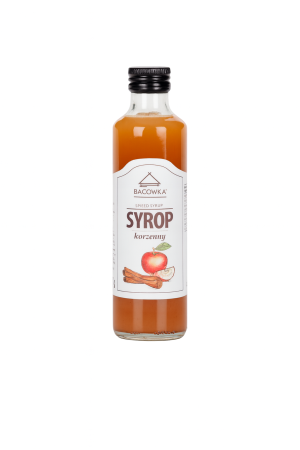 BACÓWKA Syrop korzenny z cynamonem cejlońskim 250ml - Studio Zielarskie